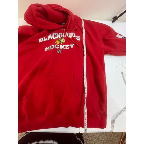 Chicago Blackhawks XL red hoodie - Picture 4 of 7